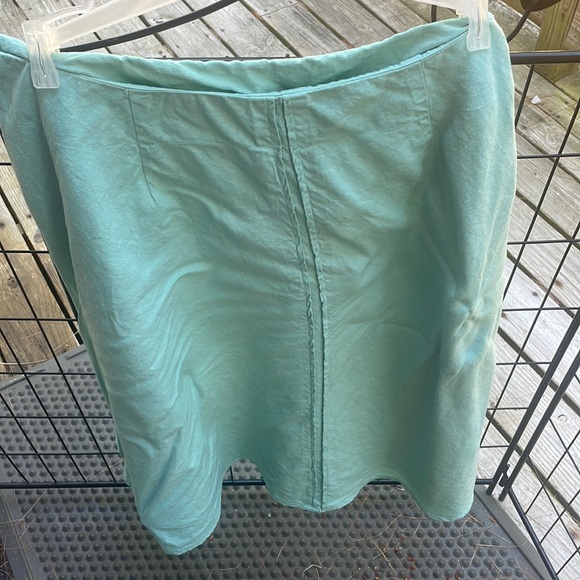 Talbots Dresses & Skirts - Talbots mint linen  green skirt  woman’s 18 made in Italy vintage